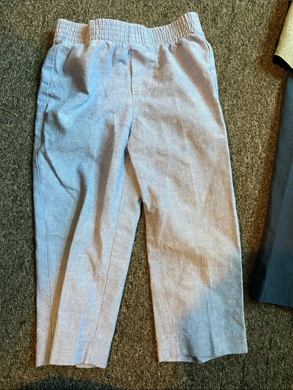 Kids Formal Vest & Pants Set - Blue set and Light Gray set - Unbranded